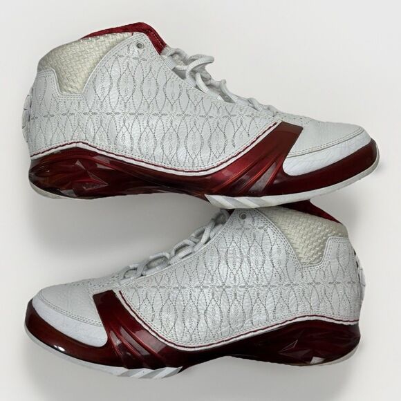 Size 10 - Air Jordan 23 OG White Varsity Red - Picture 1 of 7